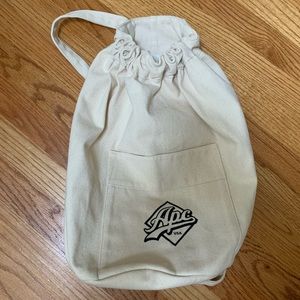 APC drawstring canvas backpack